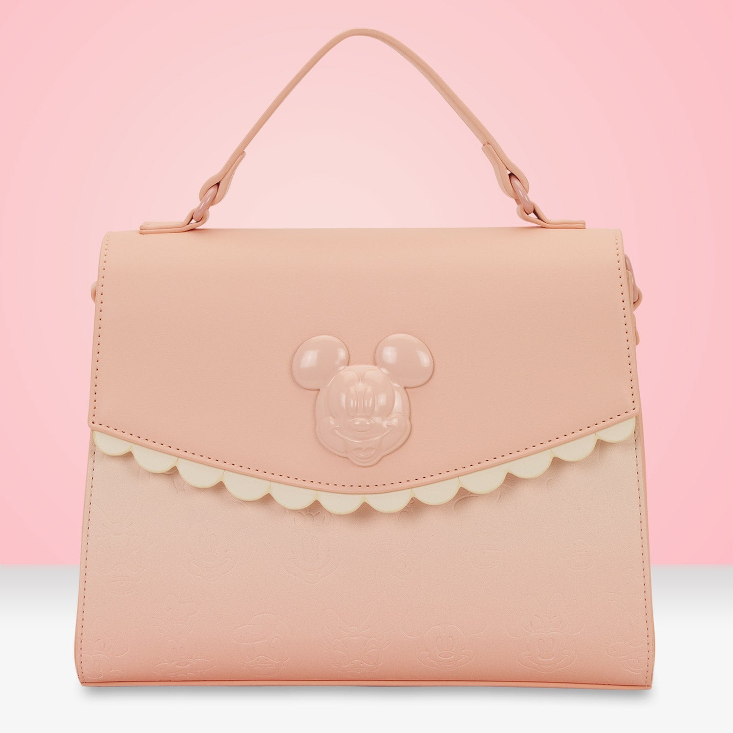 Loungefly x Disney Mickey & Friends All - Over Debossed Crossbody Bag - GeekCore