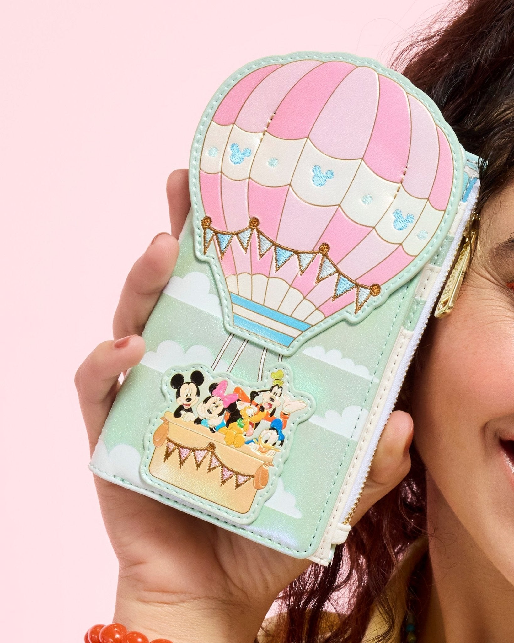 Loungefly x Disney Mickey & Friends Hot Air Balloon Wallet - GeekCore