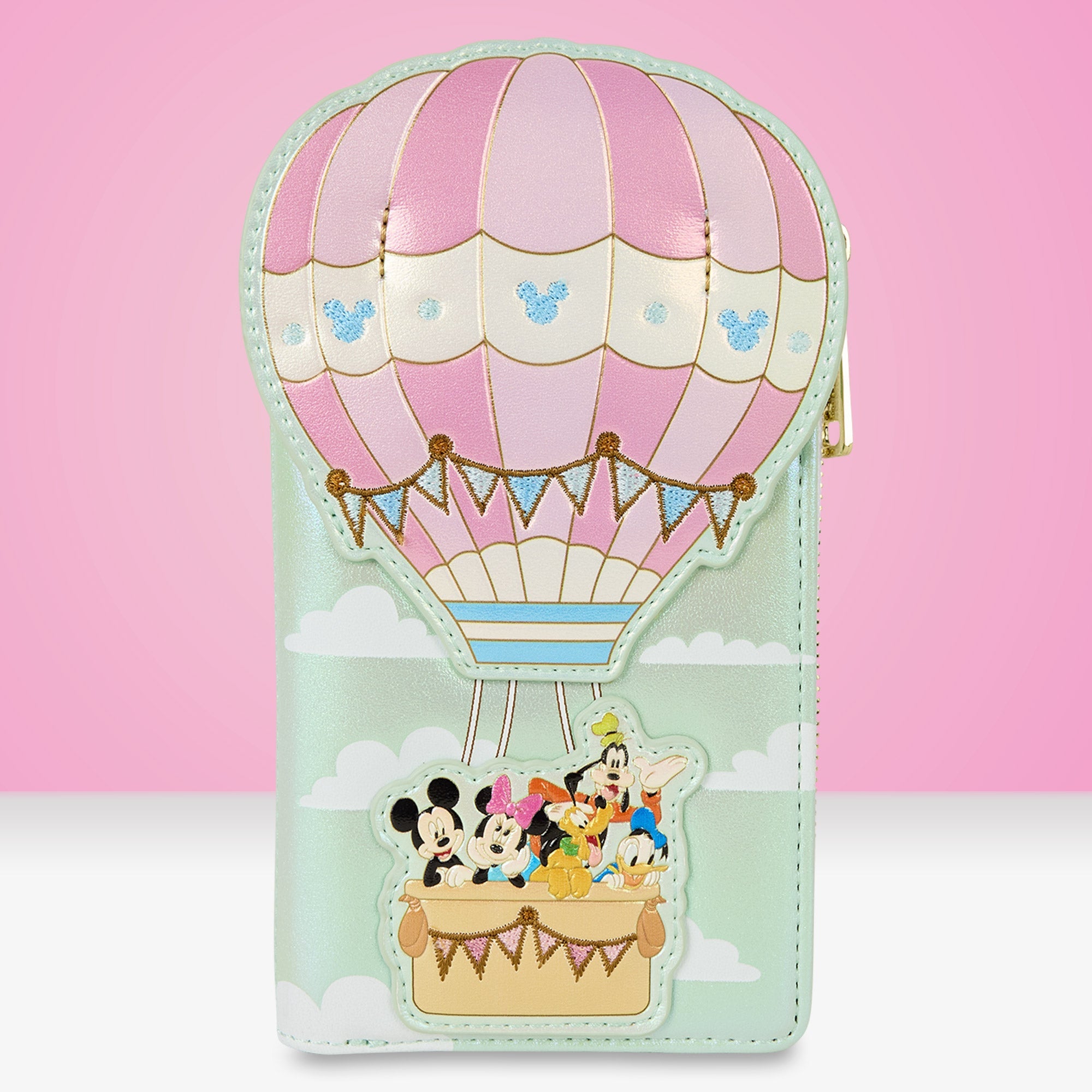 Loungefly x Disney Mickey & Friends Hot Air Balloon Wallet - GeekCore