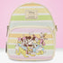 Loungefly x Disney Mickey & Friends Rainbow Stripes Convertible Mini Backpack - GeekCore