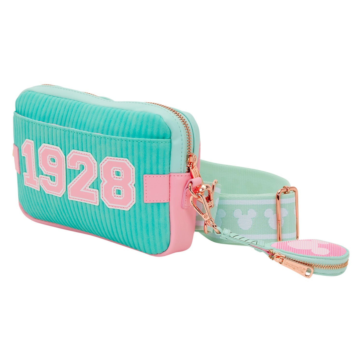 Loungefly x Disney Mickey & Friends Tennis Sling Crossbody Bag With Coin Bag - GeekCore