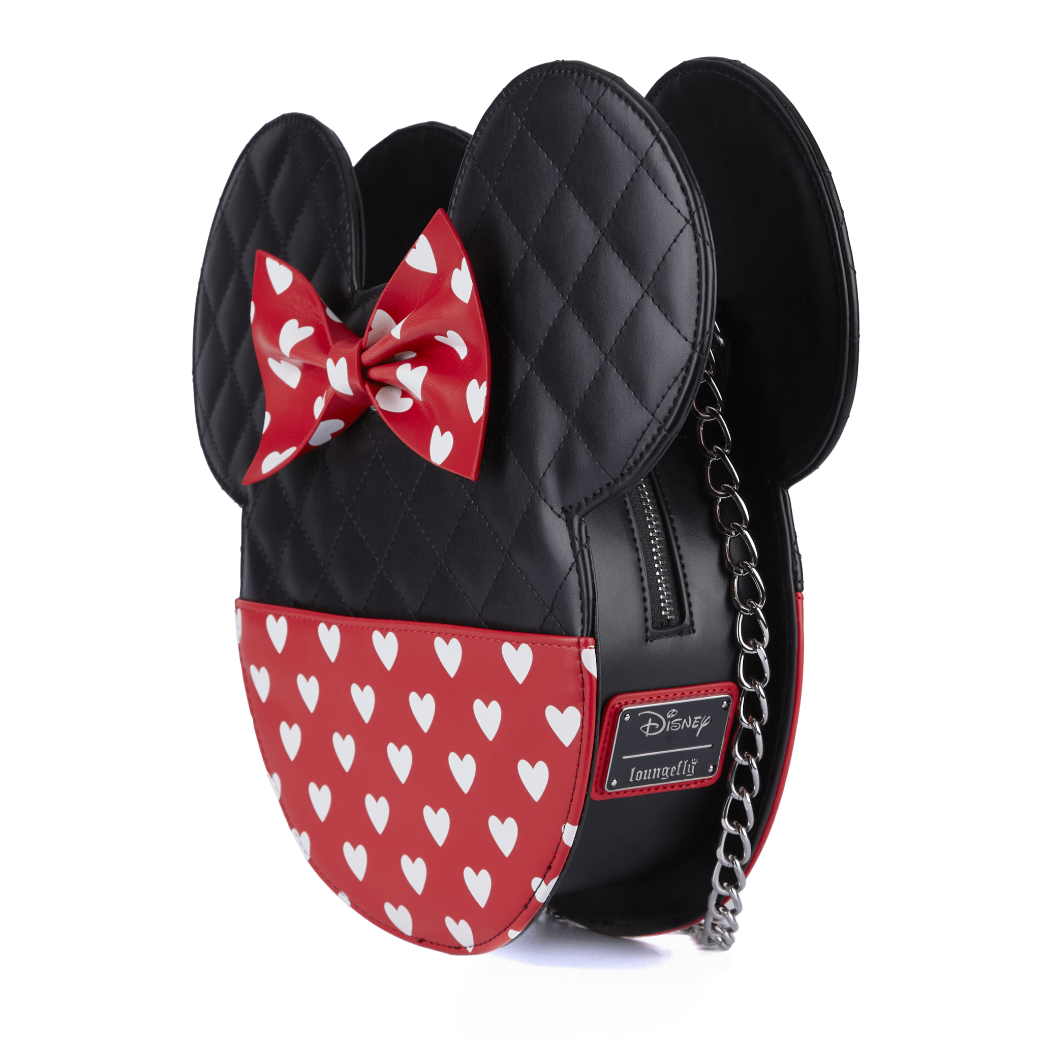 Loungefly x Disney Mickey Minnie Mouse Valentines Reversible Crossbody Bag - GeekCore