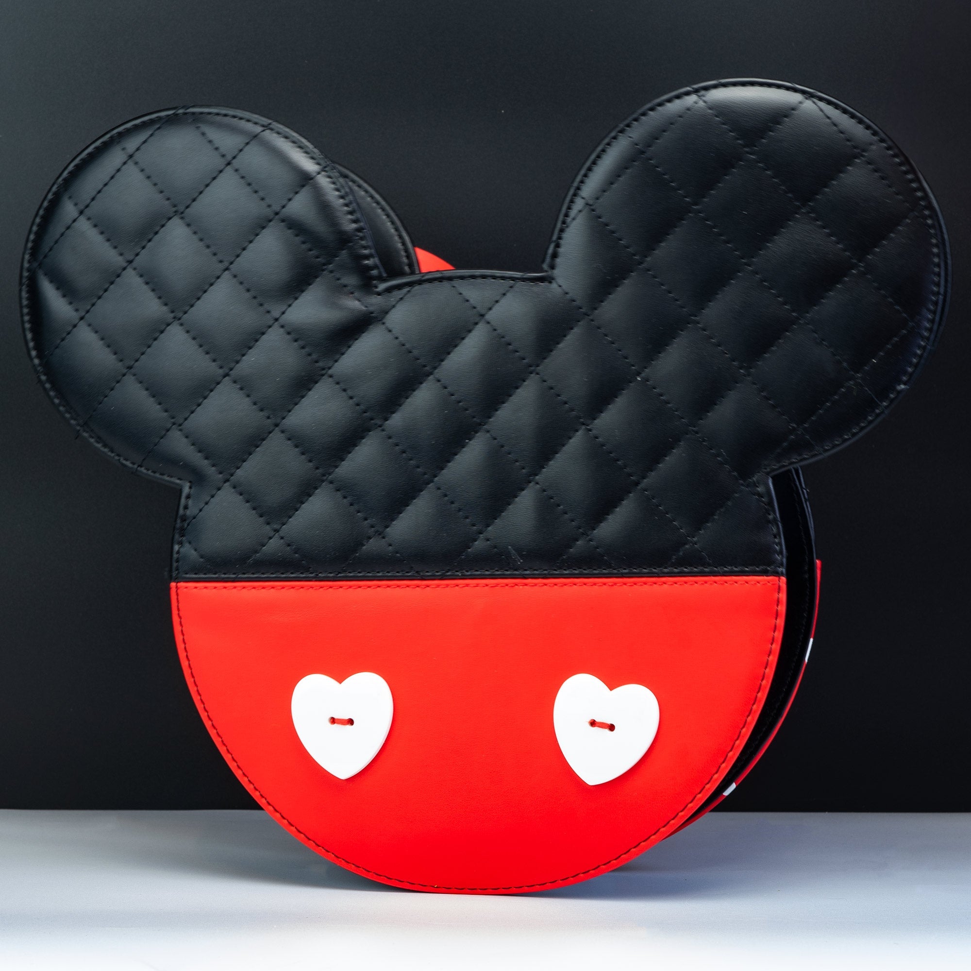 Loungefly x Disney Mickey Minnie Mouse Valentines Reversible Crossbody Bag - GeekCore