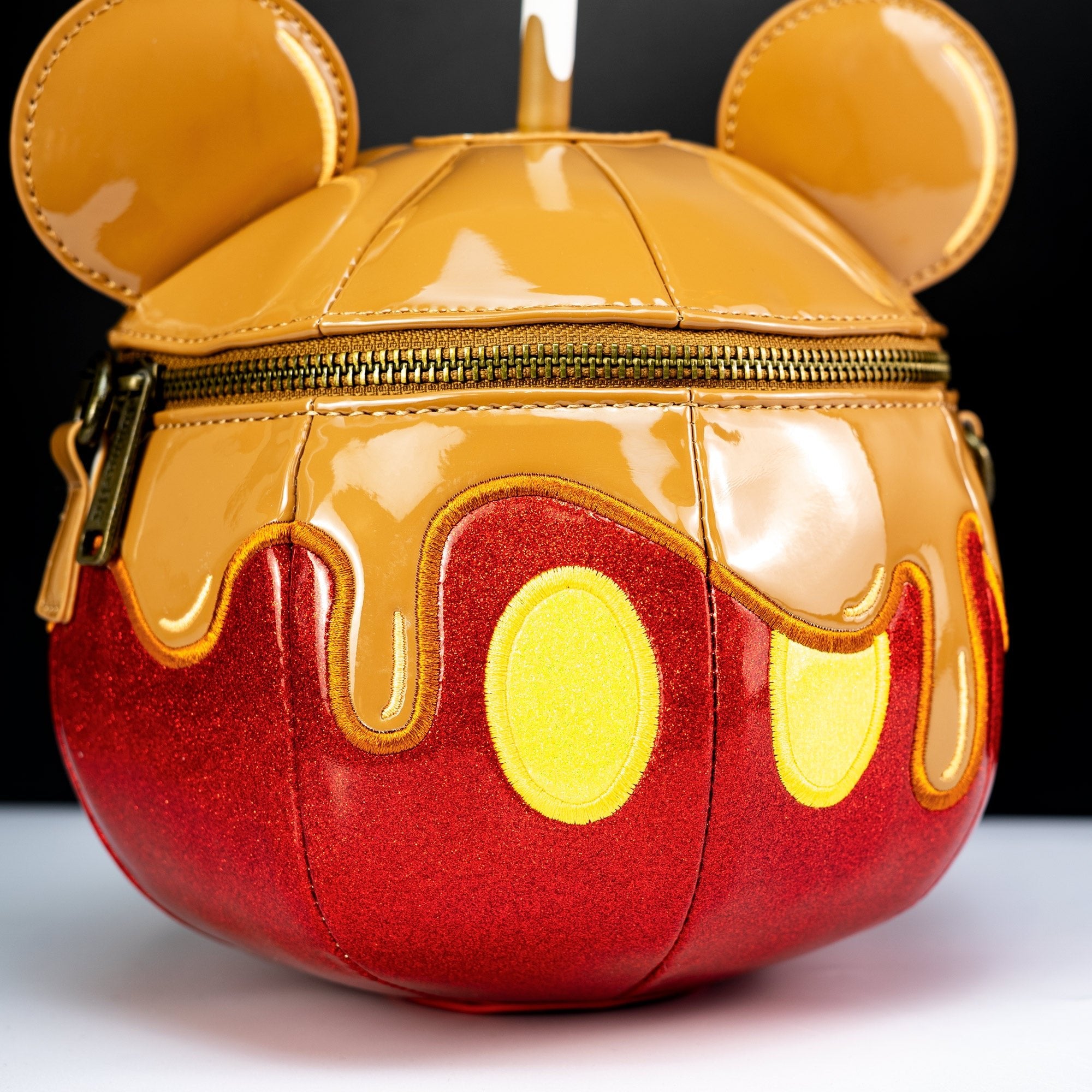 Loungefly x Disney Mickey Mouse Candy Apple Crossbody Bag - GeekCore