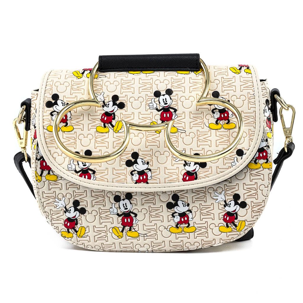 Loungefly x Disney Mickey Mouse Hardware Crossbody Bag - GeekCore