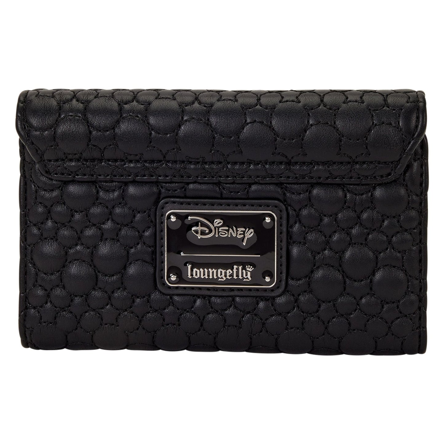 Loungefly x Disney Mickey Mouse Quilted Floral Flap Wallet - GeekCore