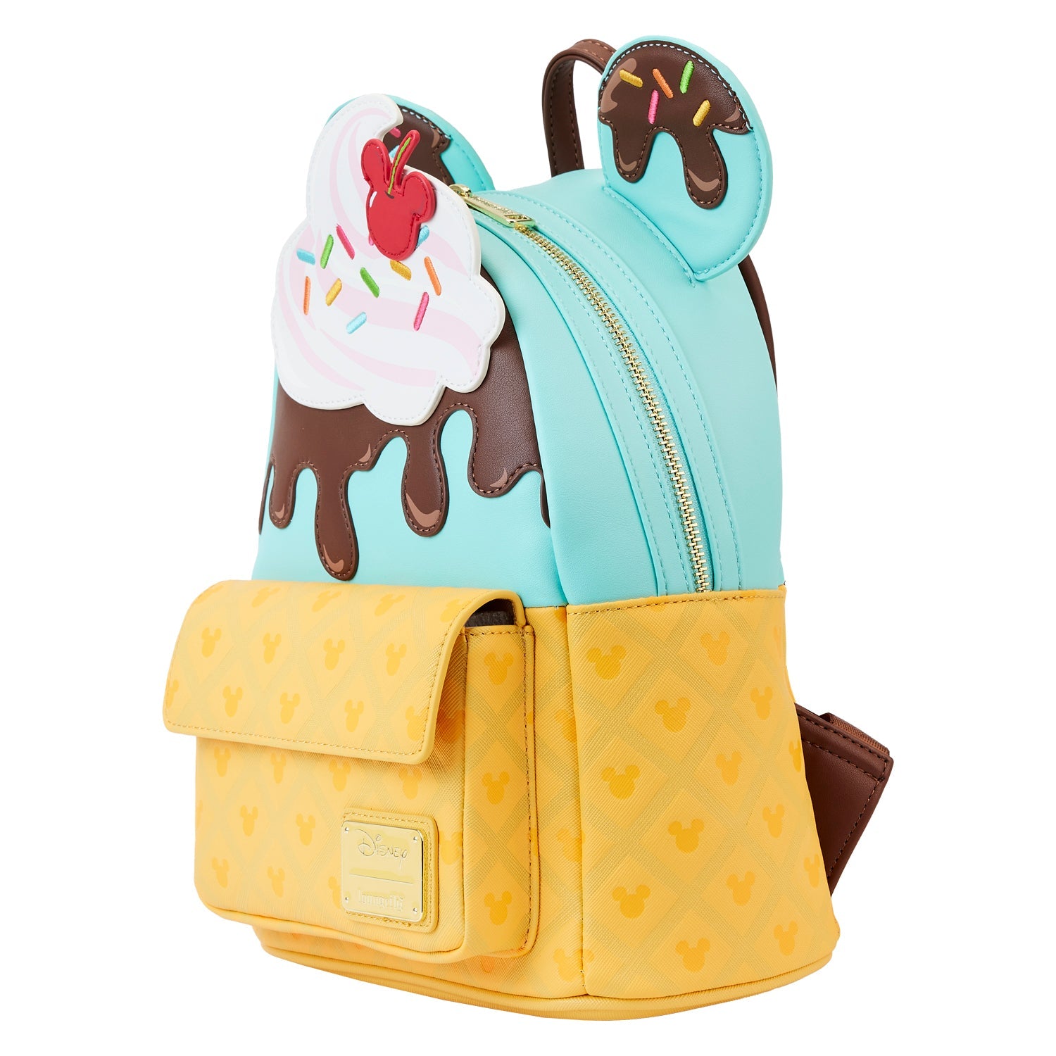 Loungefly x Disney Mickey Mouse Sweet Treats Ice Cream Mini Backpack - GeekCore