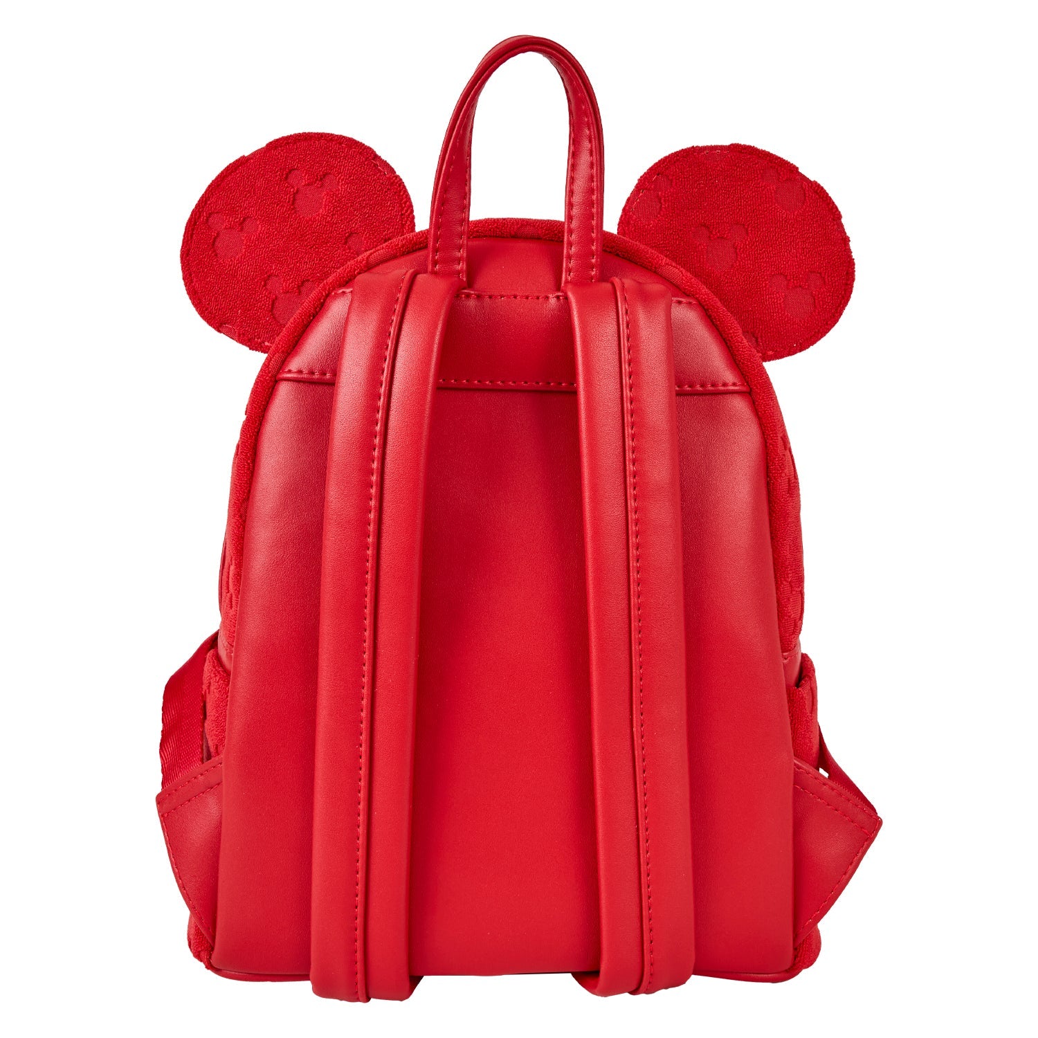 Loungefly x Disney Mickey Silhouette Burnout Red Mini Backpack - GeekCore