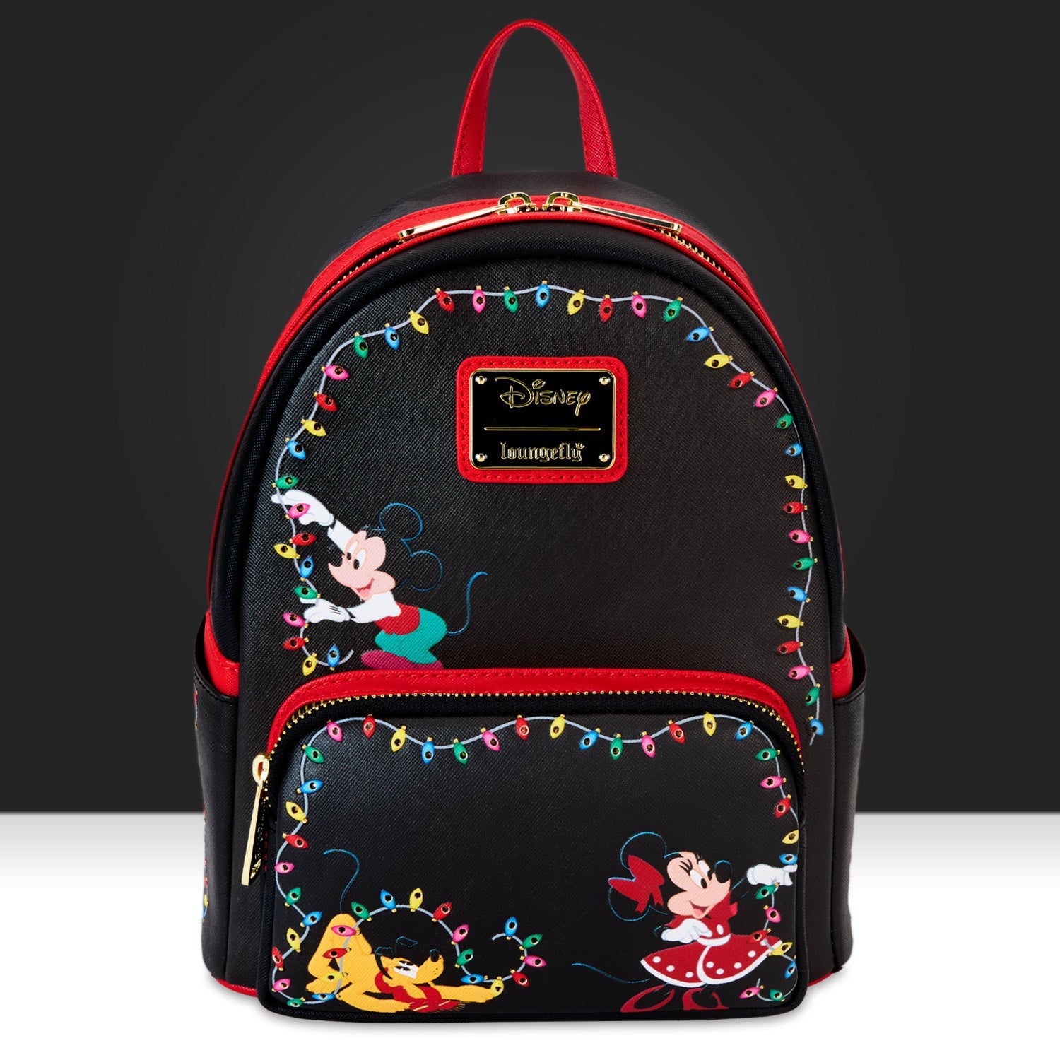 Loungefly x Disney Mickey's Light Up Decorations Mini Backpack - GeekCore