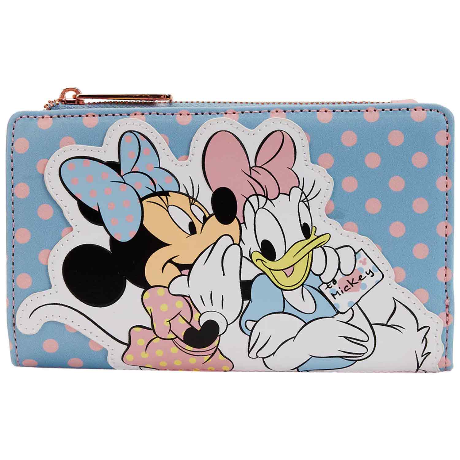 Loungefly x Disney Minnie and Daisy Pastel Polka Dot Purse - GeekCore