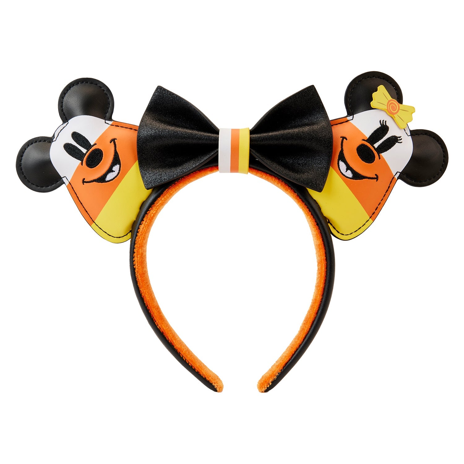 Loungefly x Disney Minnie and Minnie Mouse Candy Corn Ears Headband - GeekCore