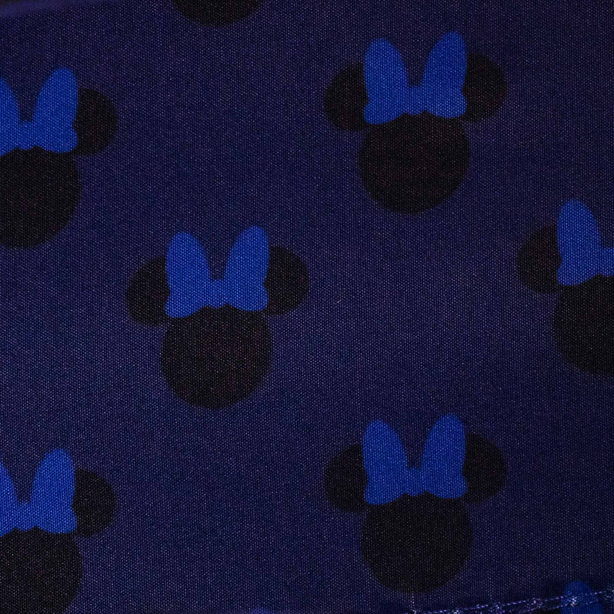 Loungefly x Disney Minnie Cosplay Navy Velvet with Pearls Handbag - GeekCore