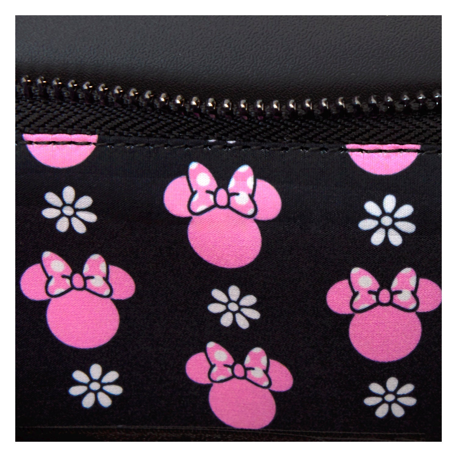 Loungefly x Disney Minnie Floral Rock the Dots Clutch Crossbody Bag - GeekCore