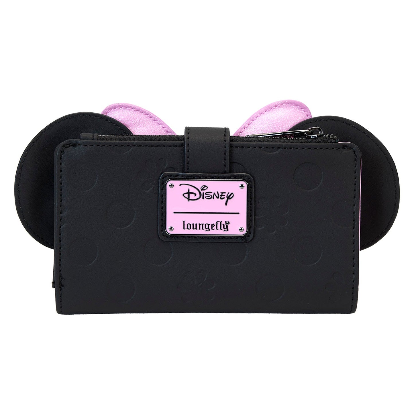 Loungefly x Disney Minnie Floral Rock the Dots Flap Wallet - GeekCore