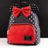 Loungefly x Disney Minnie Mouse Black & White Polka Dot Cosplay Mini Backpack - GeekCore