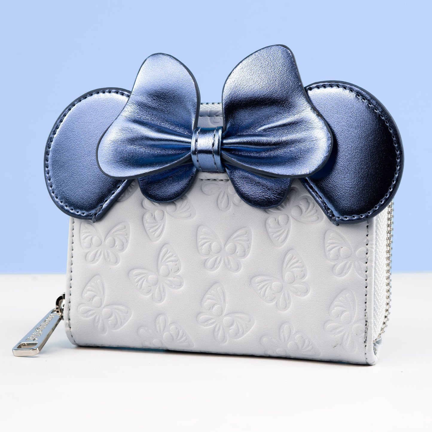Loungefly x Disney Minnie Mouse Blue Butterfly Wallet - GeekCore