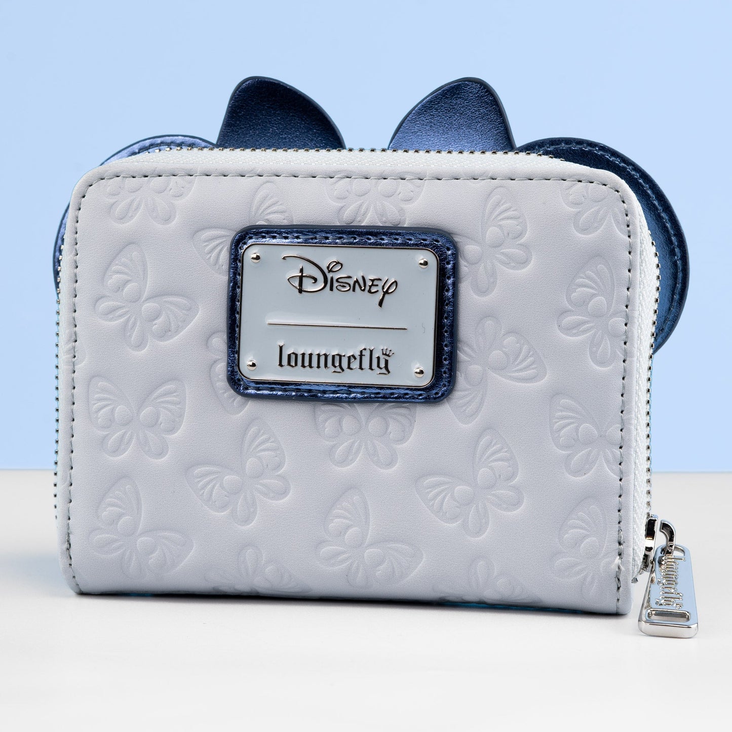 Loungefly x Disney Minnie Mouse Blue Butterfly Wallet - GeekCore
