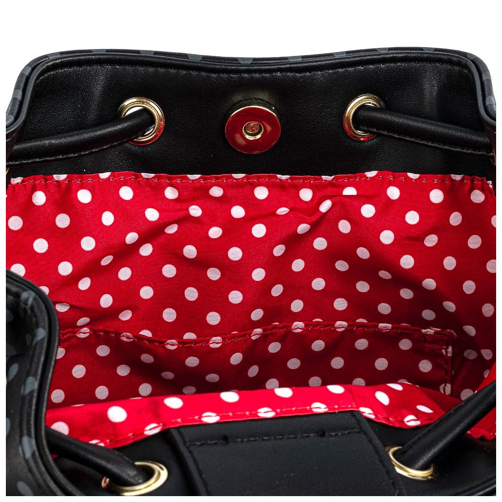 Loungefly x Disney Minnie Mouse Bow Bucket Bag - GeekCore