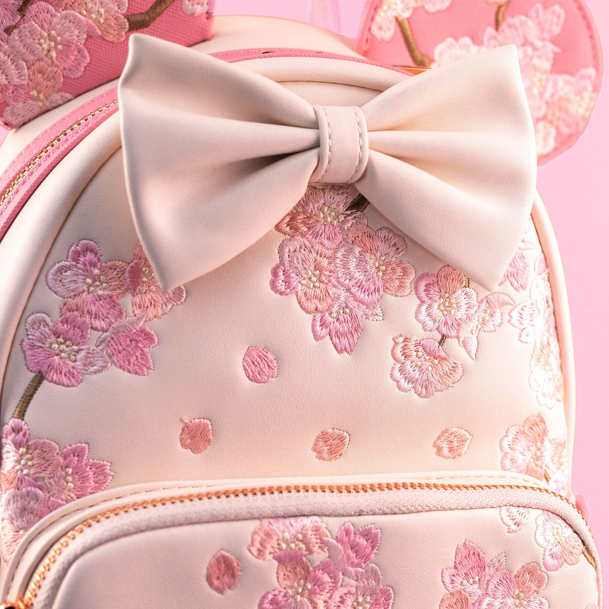 Loungefly x Disney Minnie Mouse Cherry Blossom Cosplay Mini Backpack - GeekCore