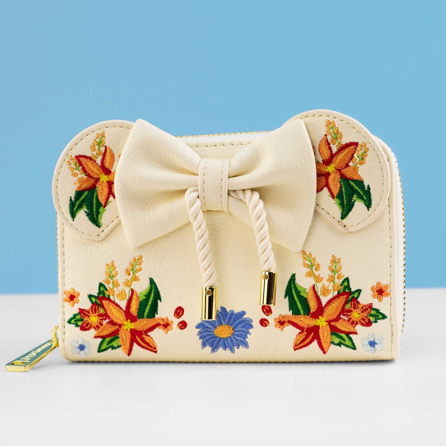 Loungefly x Disney Minnie Mouse Floral Tassel Wallet - GeekCore