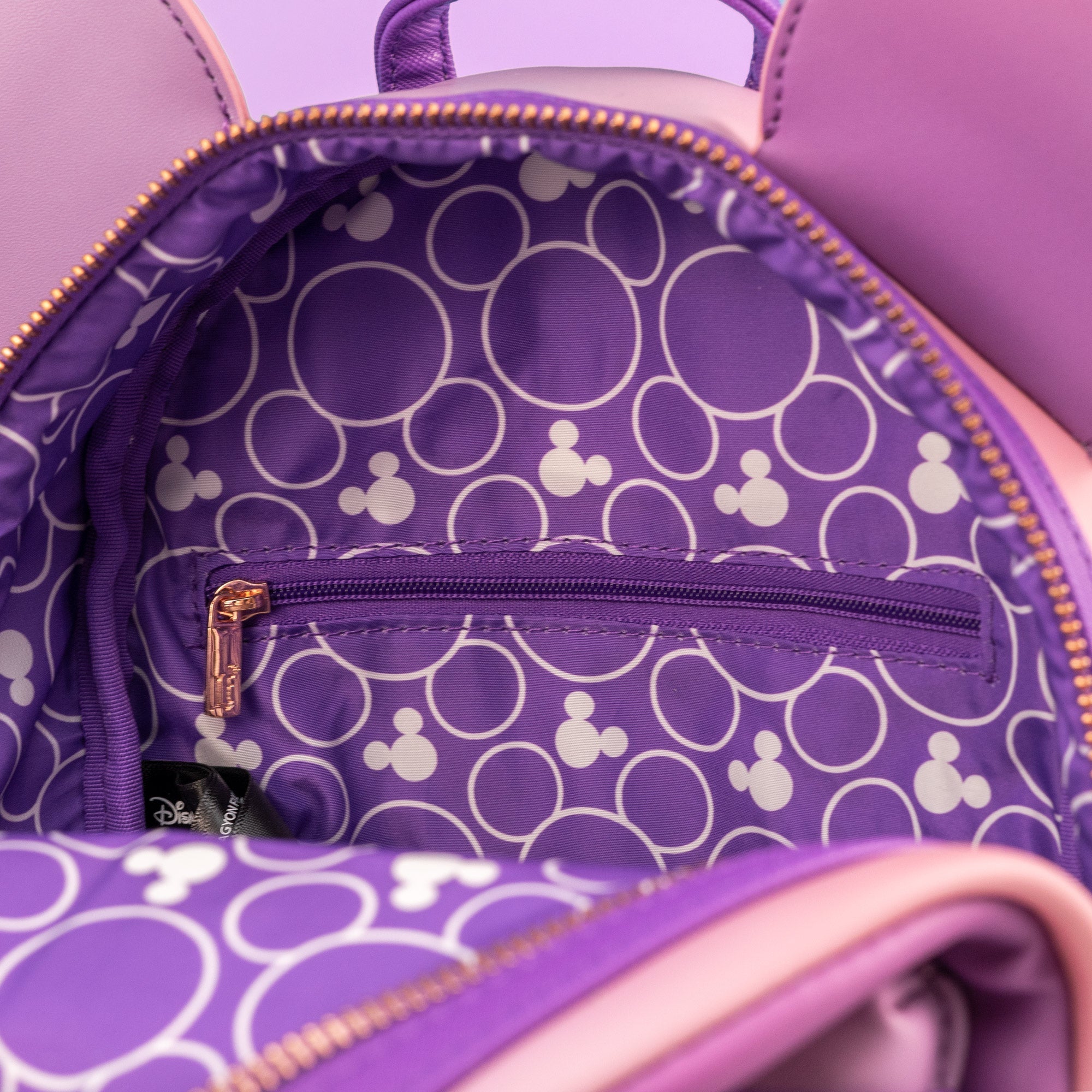 Loungefly x Disney Minnie Mouse Lavender Haze Quilted Mini Backpack - GeekCore