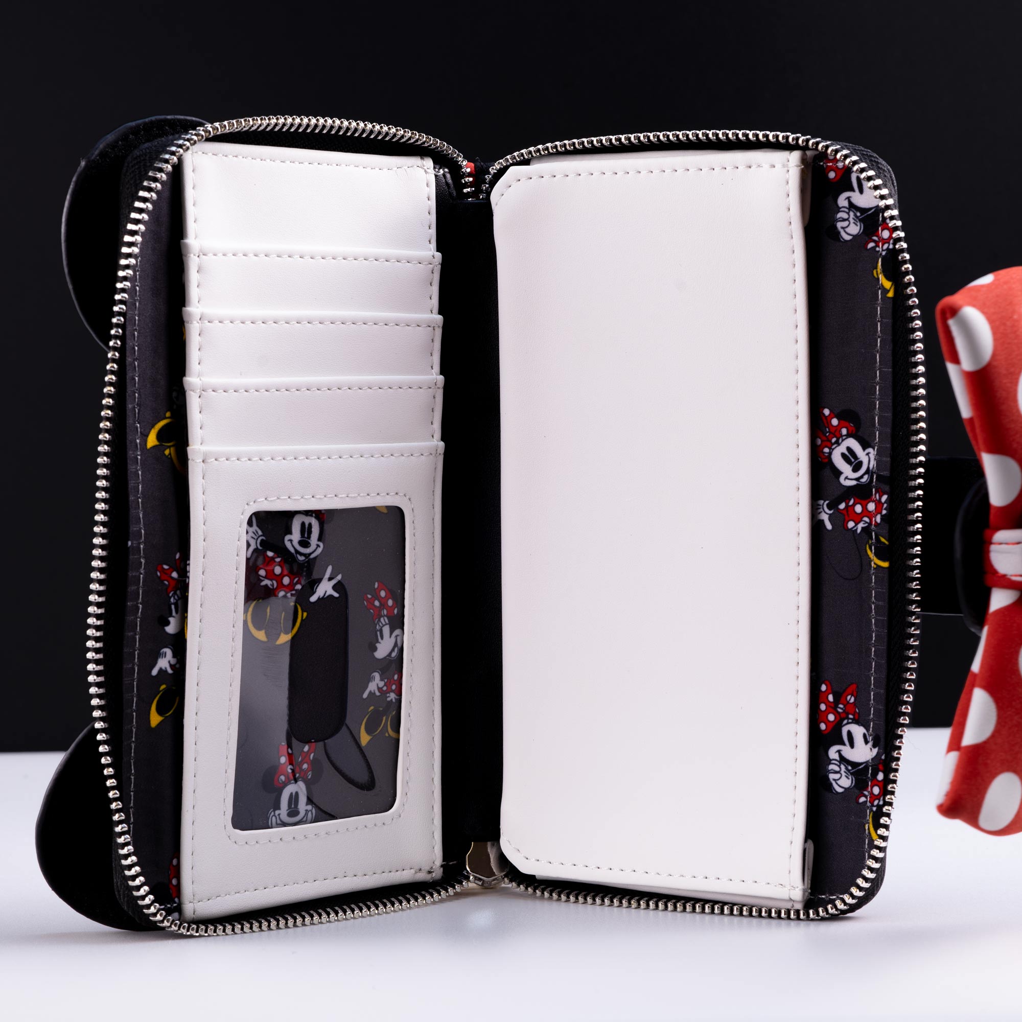 Loungefly x Disney Minnie Mouse Polka Dot Bow Wallet - GeekCore