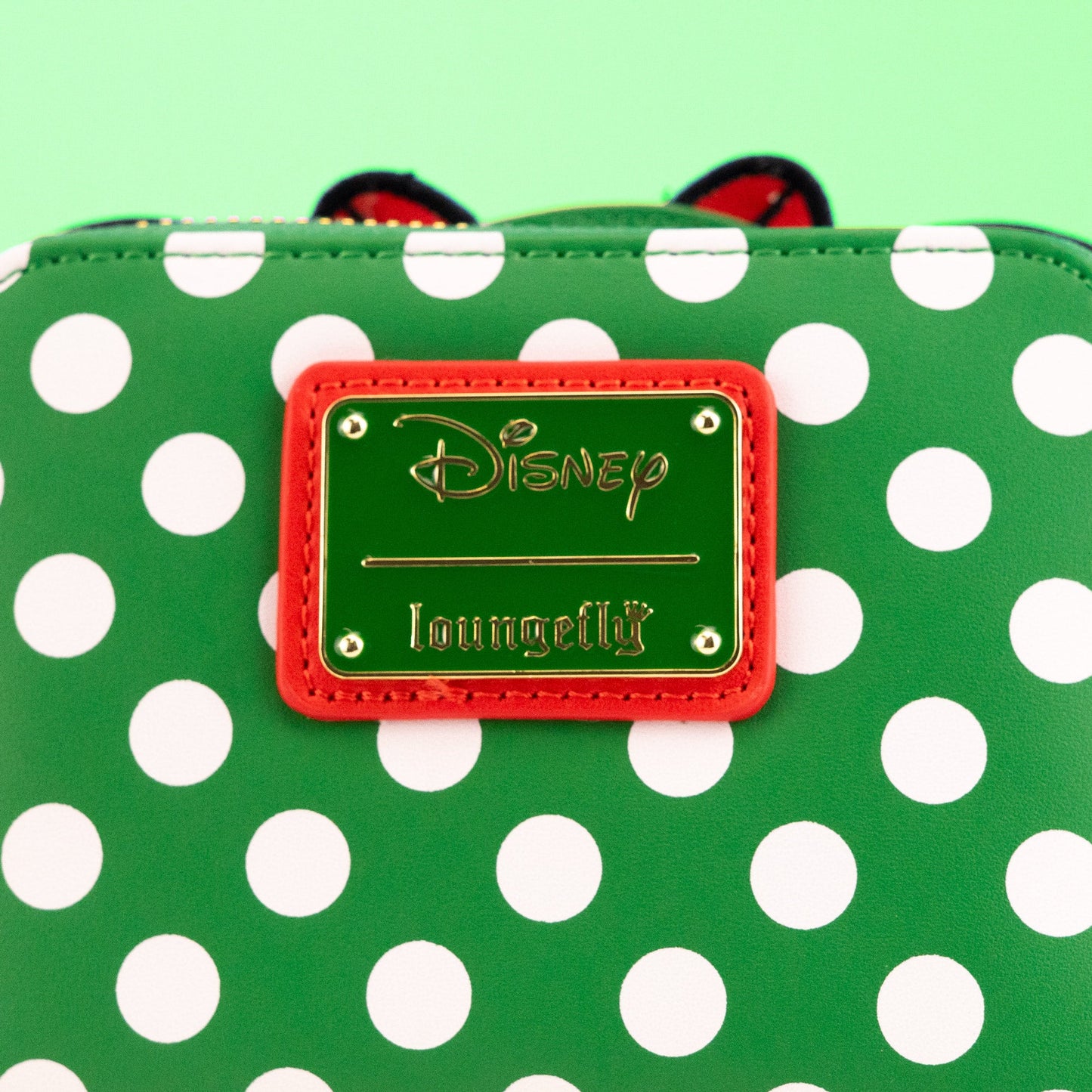 Loungefly x Disney Minnie Mouse Polka Dot Christmas Wallet - GeekCore