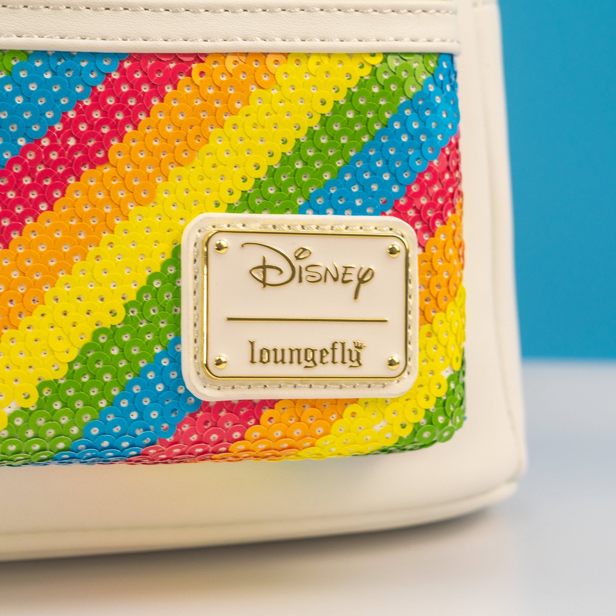 Loungefly x Disney Minnie Mouse Sequin Rainbow Mini Backpack - GeekCore