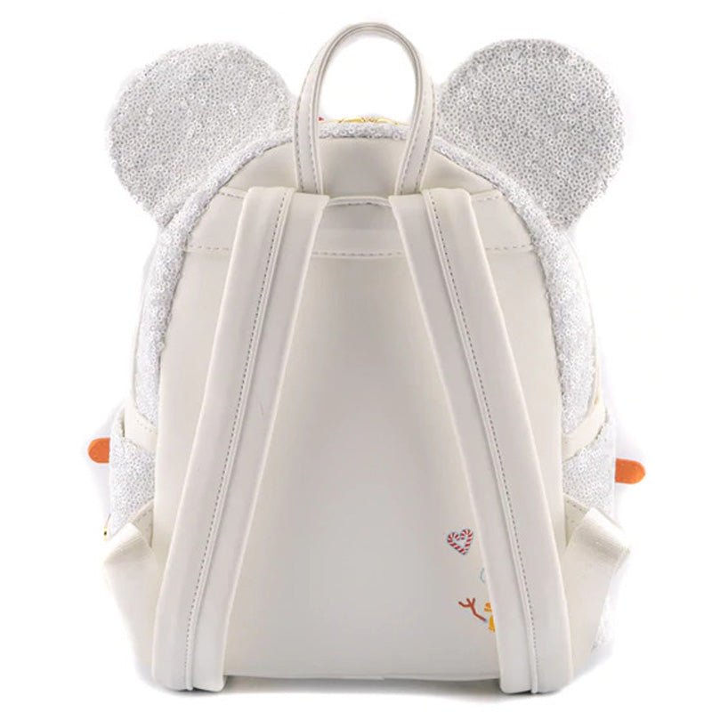 Loungefly x Disney Minnie Mouse Snowman Cosplay Mini Backpack - GeekCore