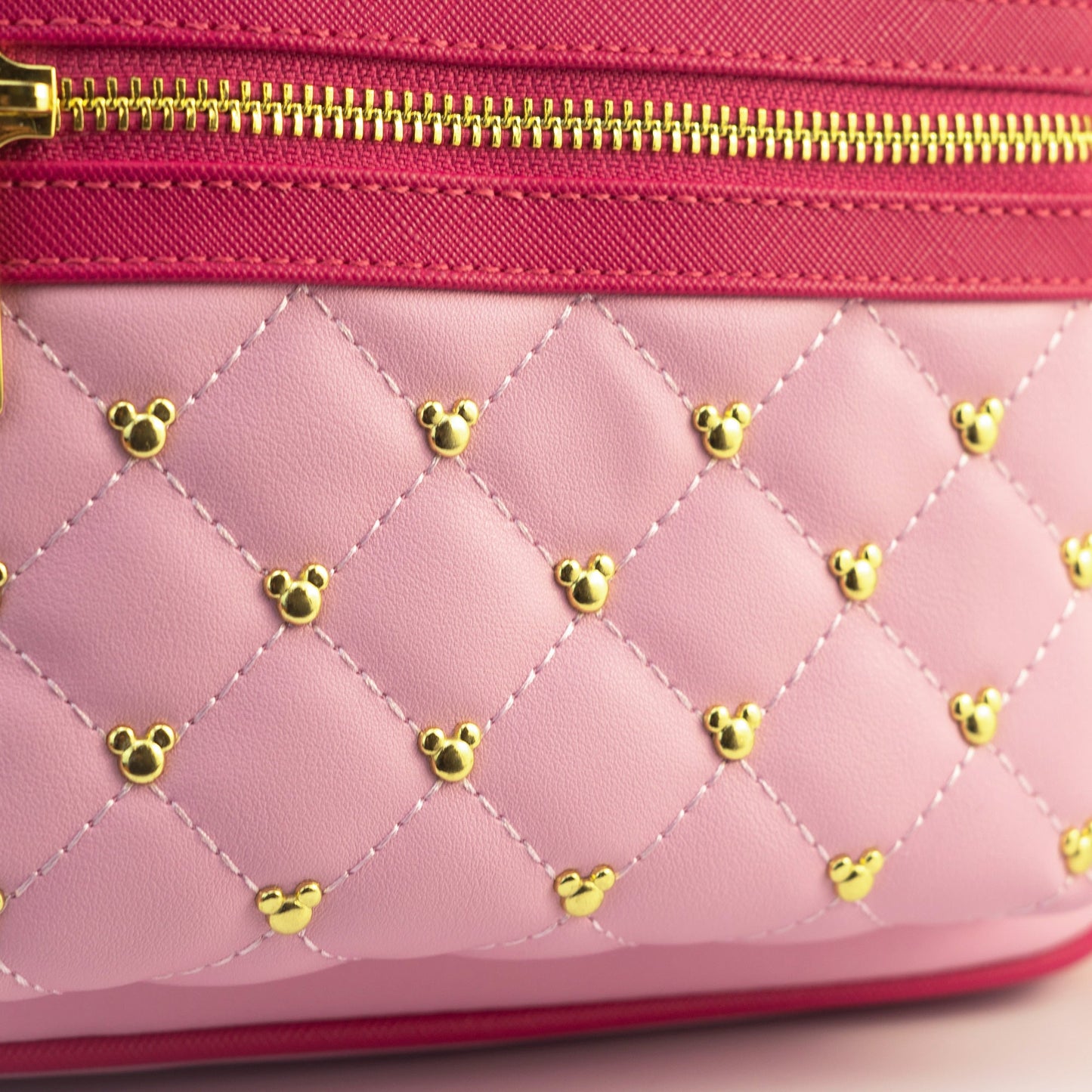 Loungefly x Disney Minnie Mouse Strawberry Macaron Quilted Mini Backpack - GeekCore