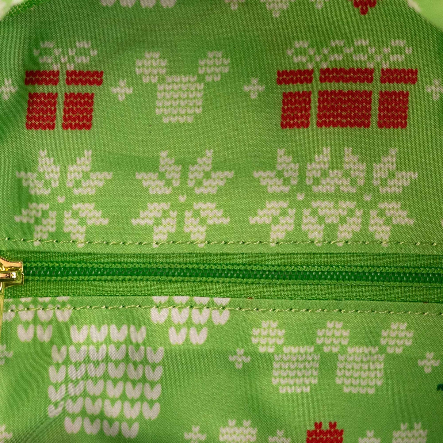 Loungefly x Disney Minnie Mouse Ugly Christmas Jumper Mini Backpack - GeekCore