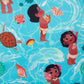 Loungefly x Disney Moana Ocean Waves Mini Backpack - GeekCore