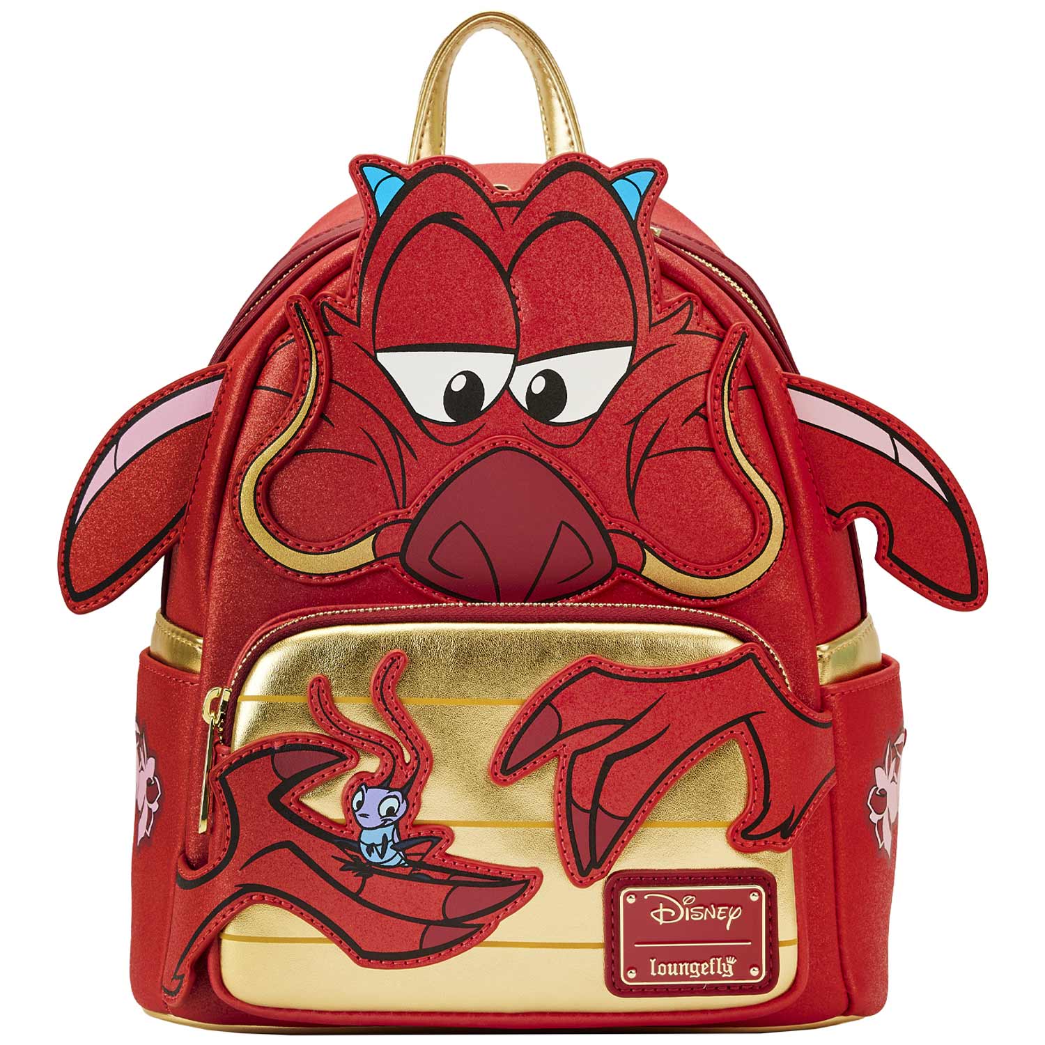 Loungefly x Disney Mulan 25th Anniversary Mushu Cosplay Mini Backpack - GeekCore