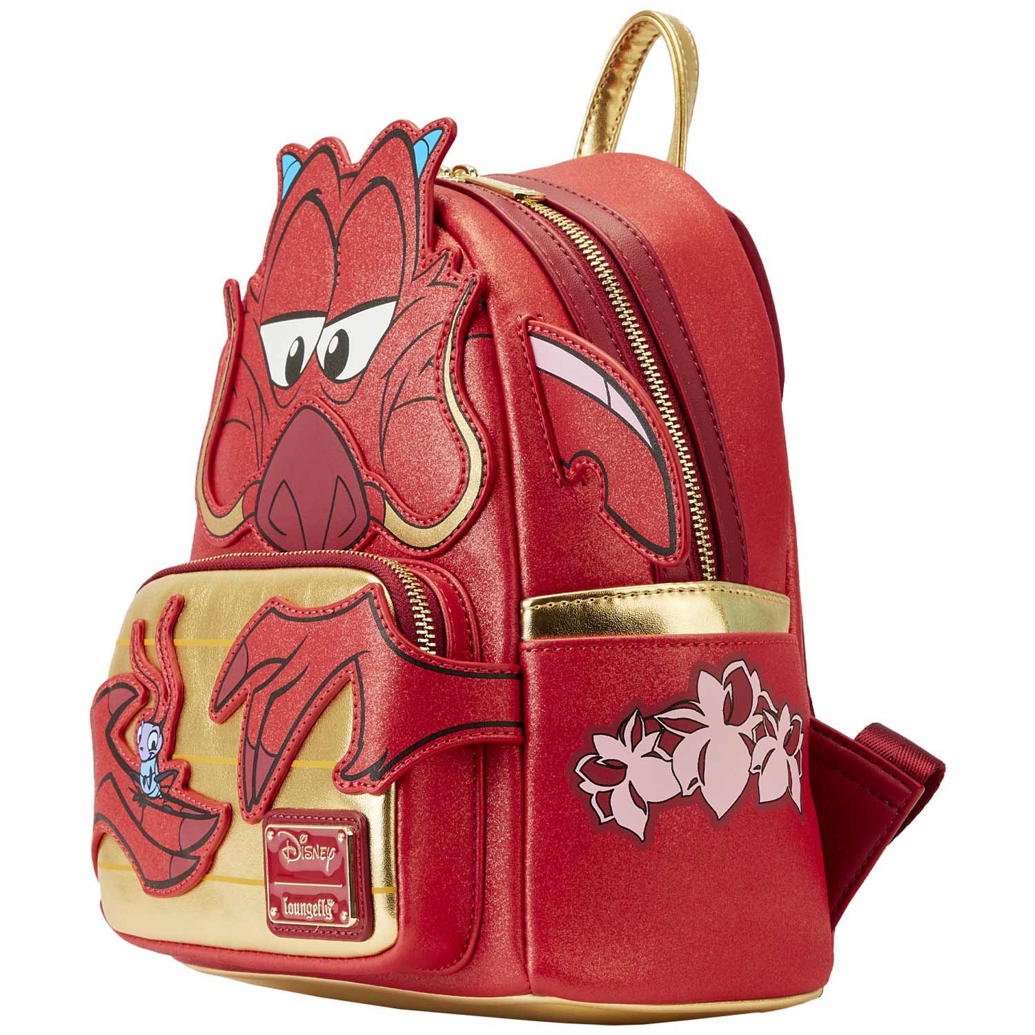 Loungefly x Disney Mulan 25th Anniversary Mushu Cosplay Mini Backpack - GeekCore