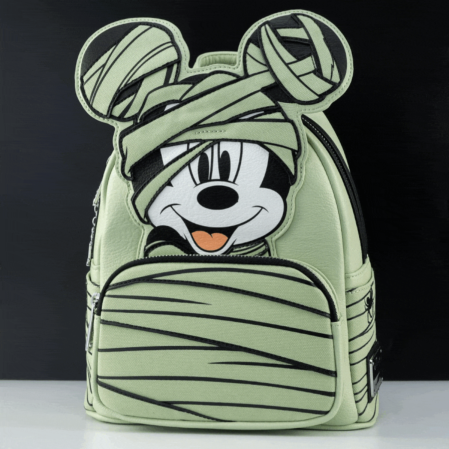 Loungefly x Disney Mummy Mickey Mouse Cosplay Mini Backpack - GeekCore