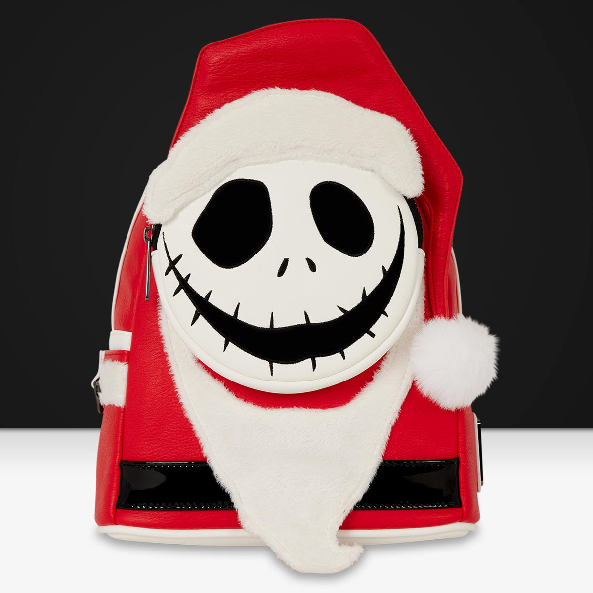 Loungefly x Disney Nightmare Before Christmas Jack Skellington Sandy Claws Cosplay Mini Backpack - GeekCore