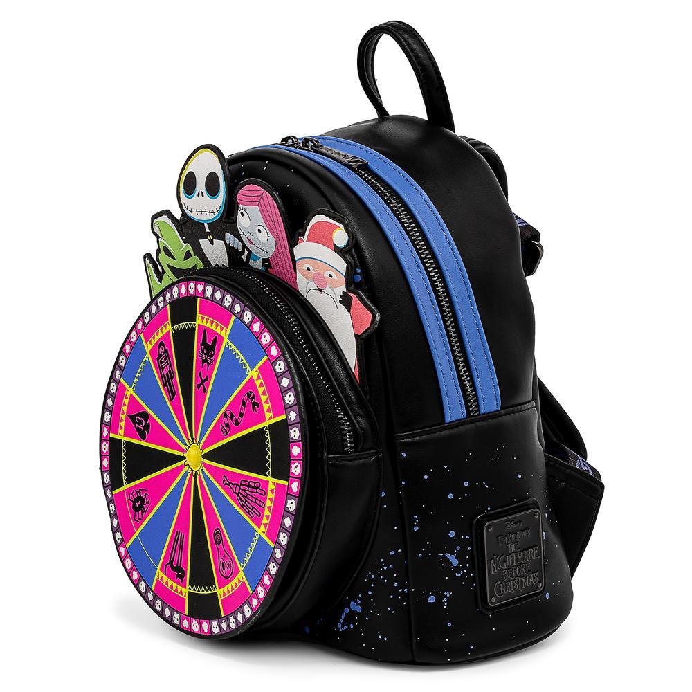 Loungefly x Disney Nightmare Before Christmas Oogie Boogie Wheel Mini Backpack - GeekCore