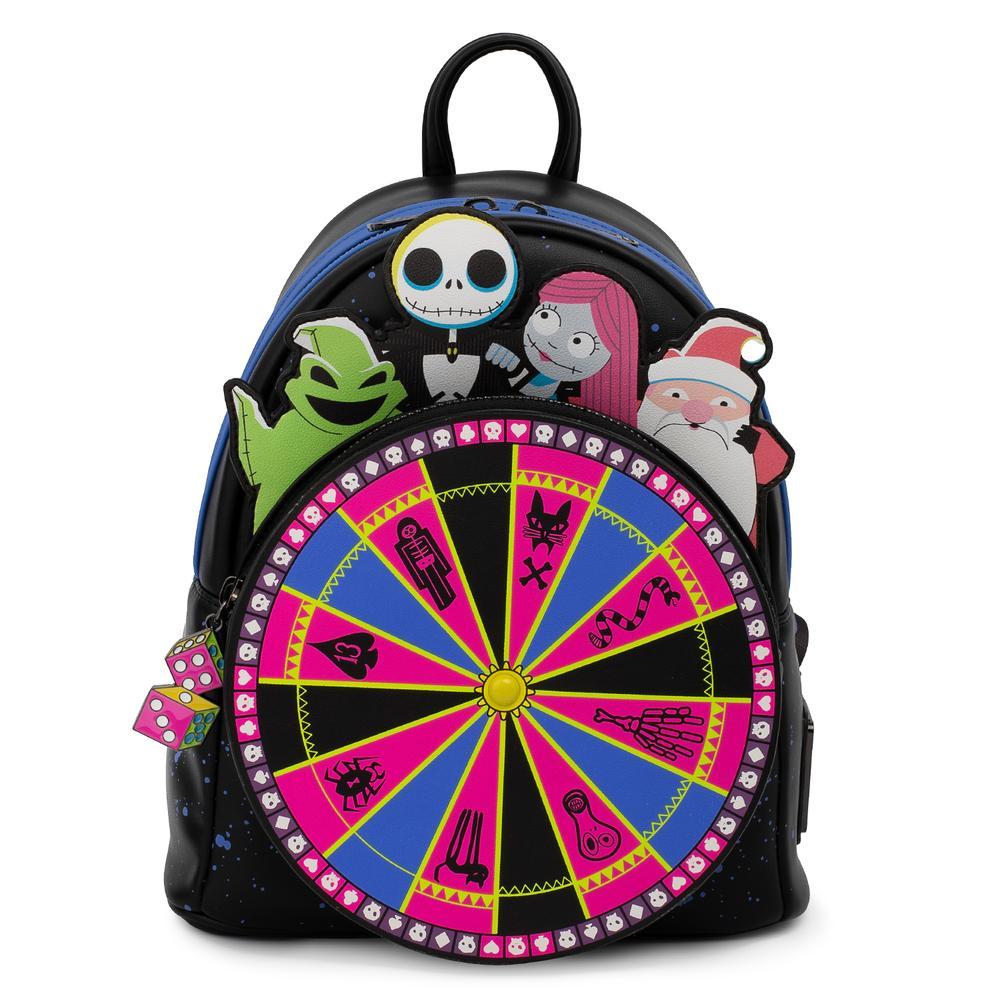 Loungefly x Disney Nightmare Before Christmas Oogie Boogie Wheel Mini Backpack - GeekCore