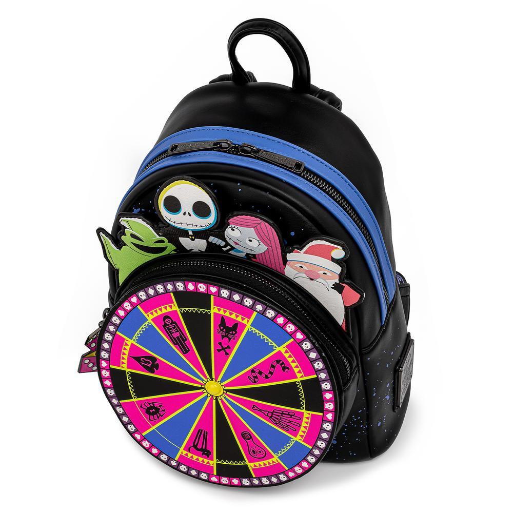 Loungefly x Disney Nightmare Before Christmas Oogie Boogie Wheel Mini Backpack - GeekCore