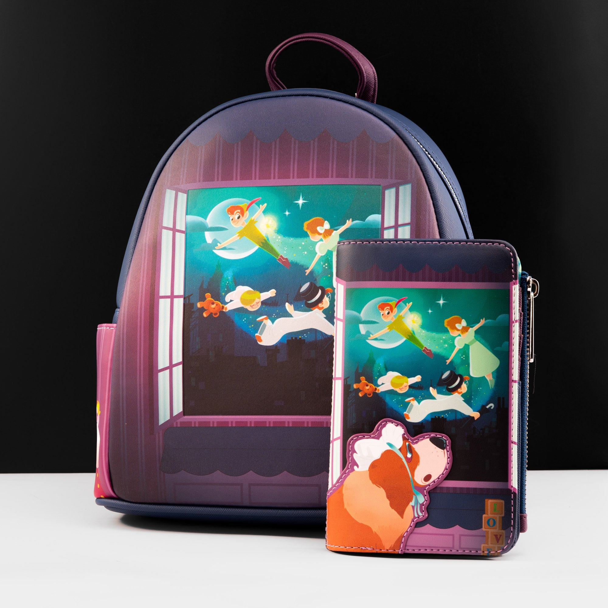 Loungefly x Disney Peter Pan Nana Window Scene Mini Backpack - GeekCore