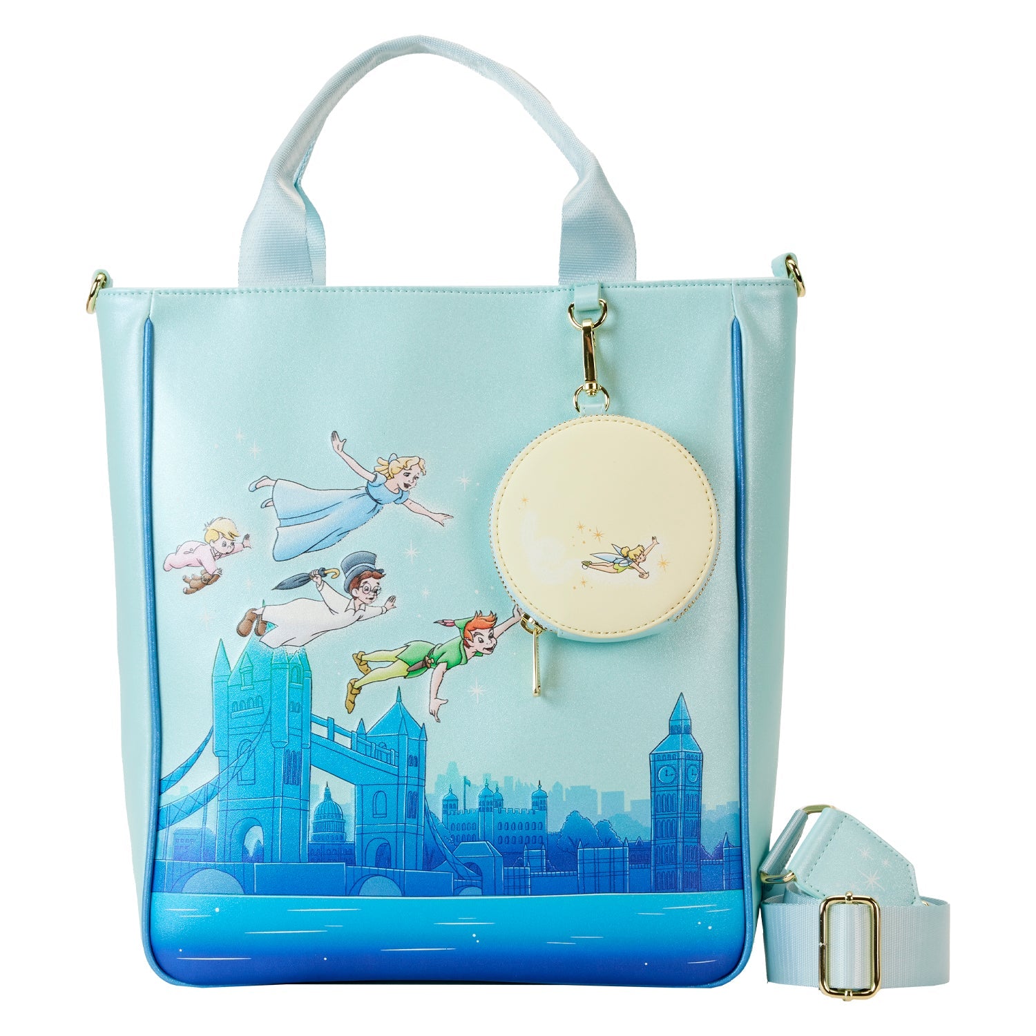 Loungefly x Disney Peter Pan You Can Fly Tote Bag - GeekCore