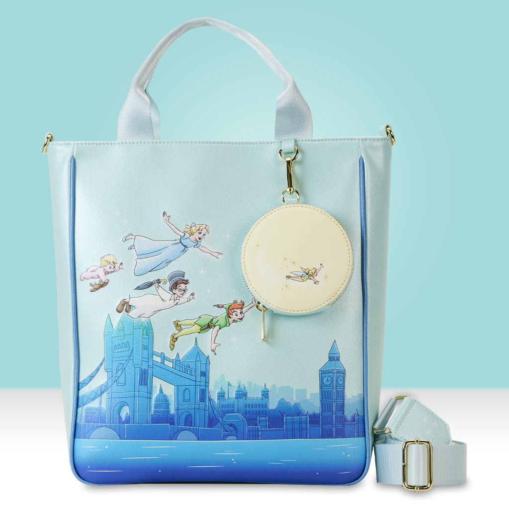 Loungefly x Disney Peter Pan You Can Fly Tote Bag - GeekCore