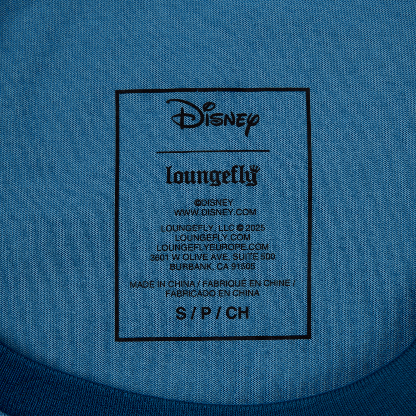 Loungefly x Disney Pinocchio Blue Fairy Shirred Raglan Tee - GeekCore