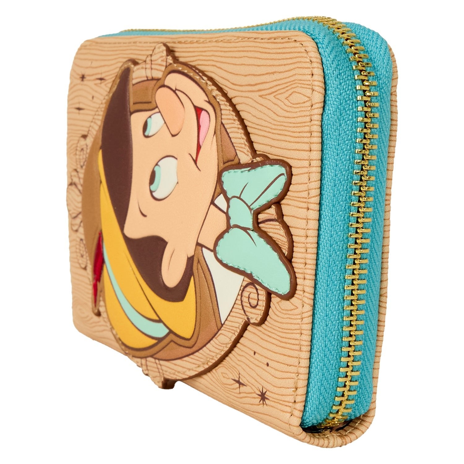 Loungefly x Disney Pinocchio Wishes Do Come True Zip Around Wallet - GeekCore