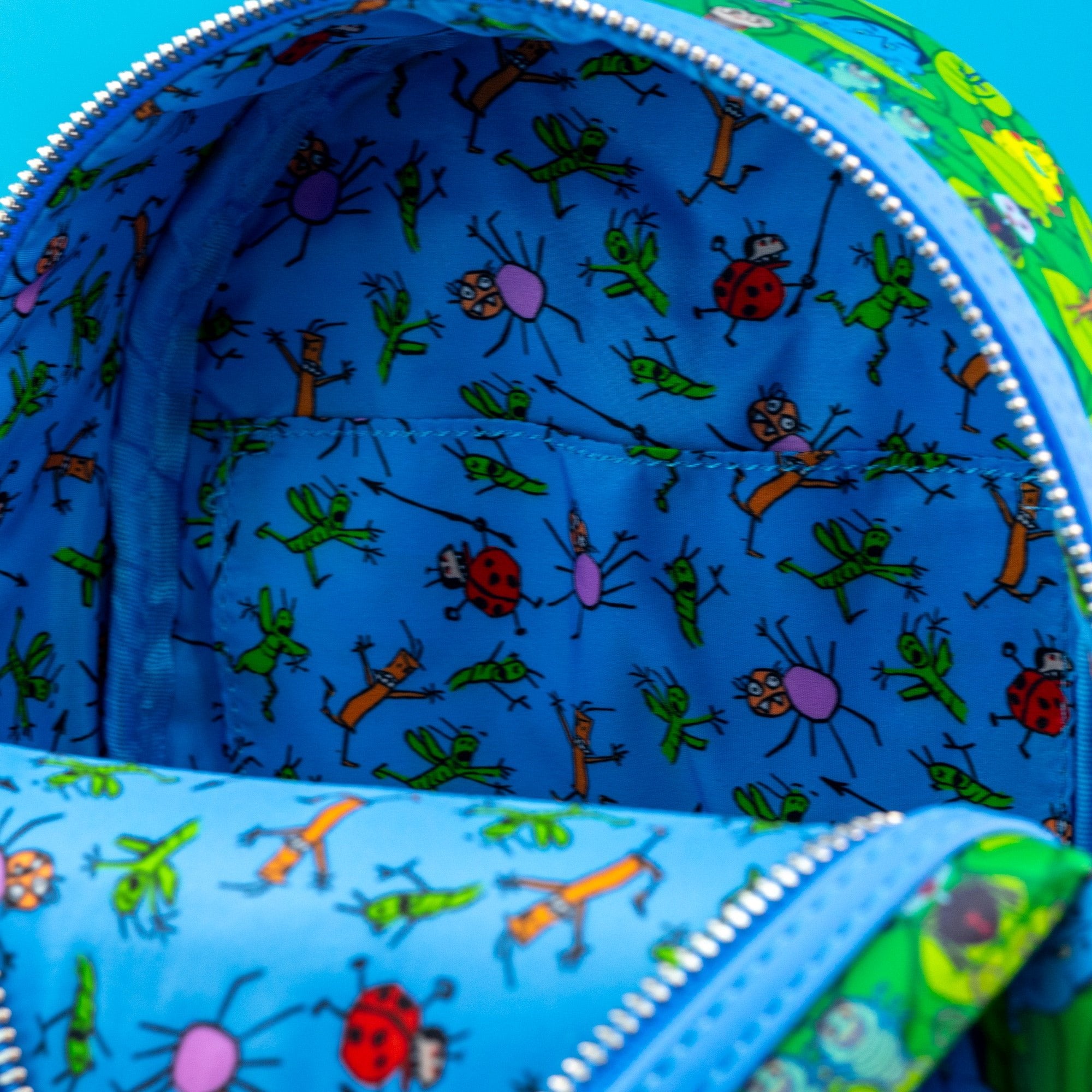 Loungefly x Disney Pixar A Bugs Life All Over Print Mini Backpack - GeekCore