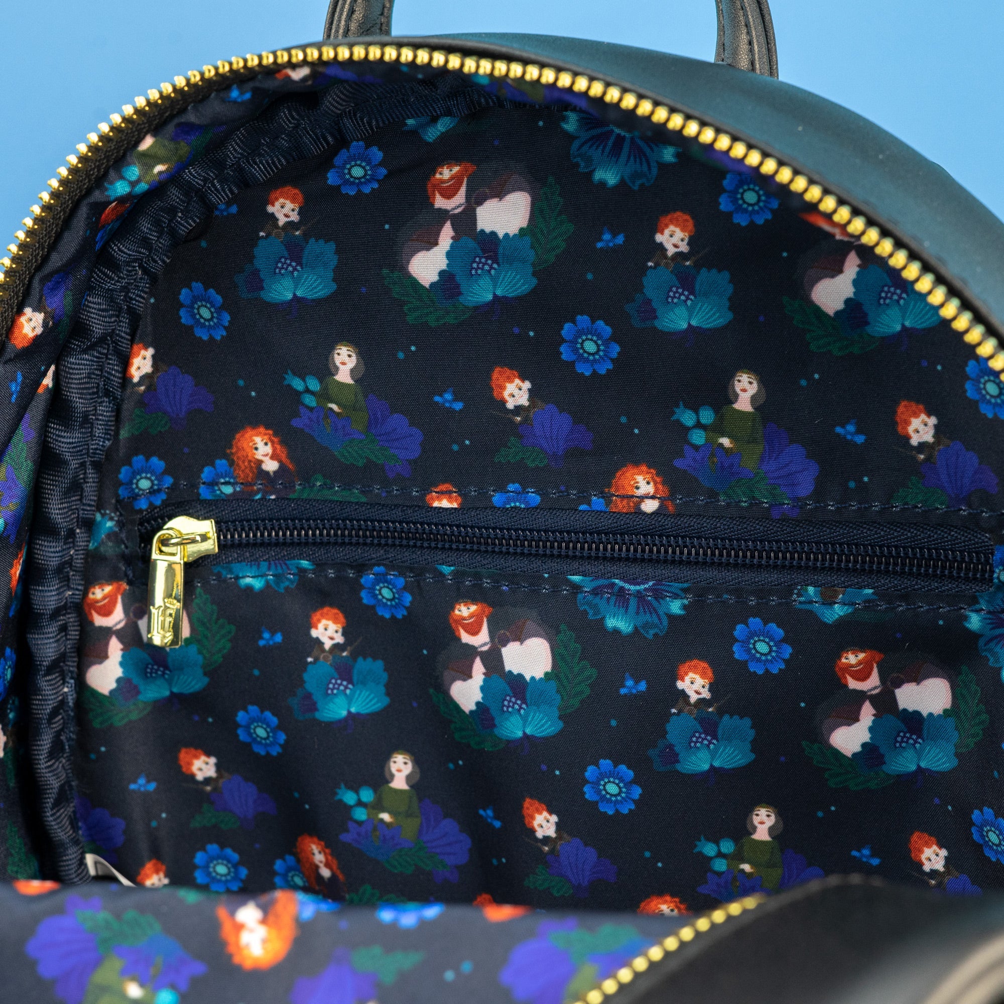 Loungefly x Disney Pixar Brave Floral Mini Backpack - GeekCore