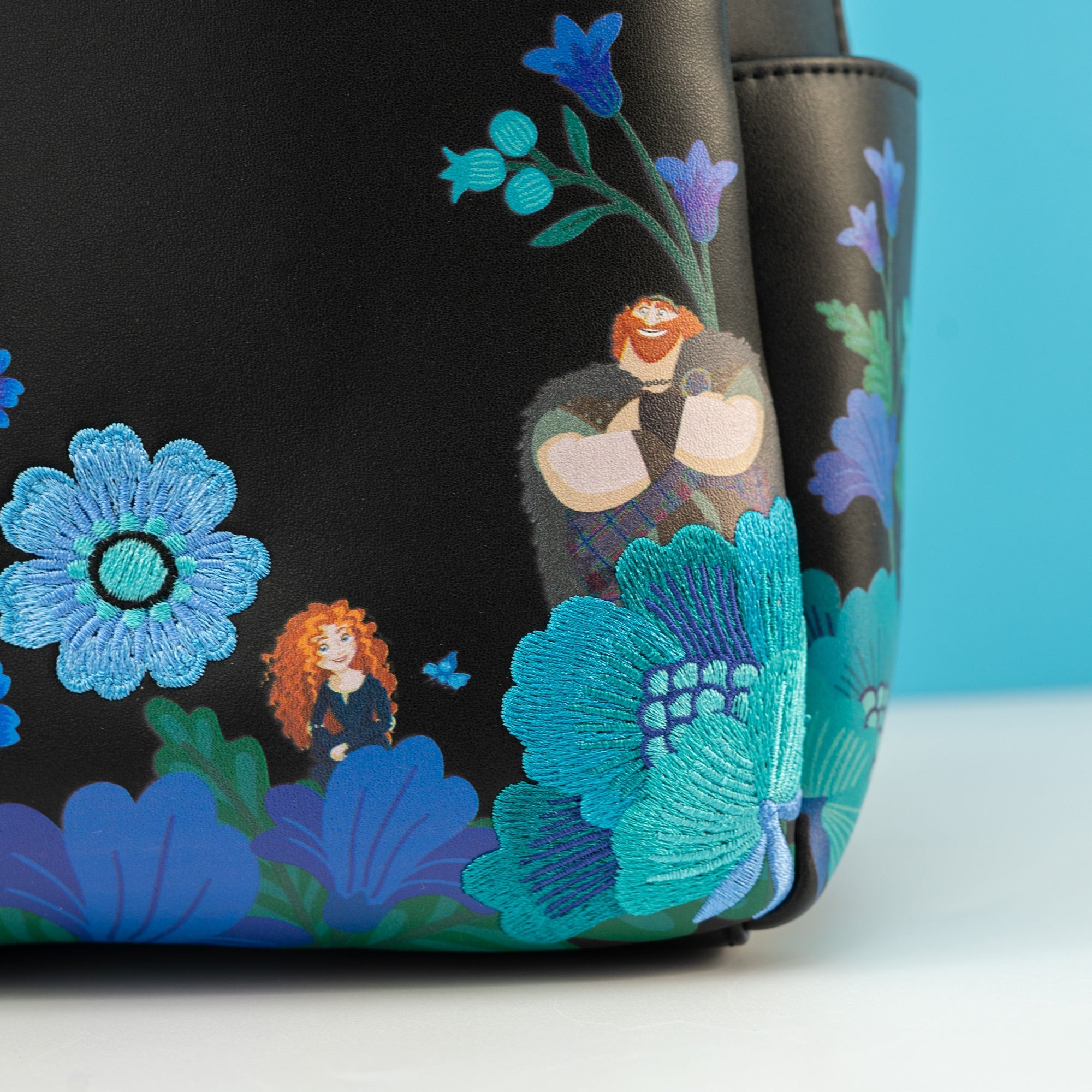 Loungefly x Disney Pixar Brave Floral Mini Backpack - GeekCore