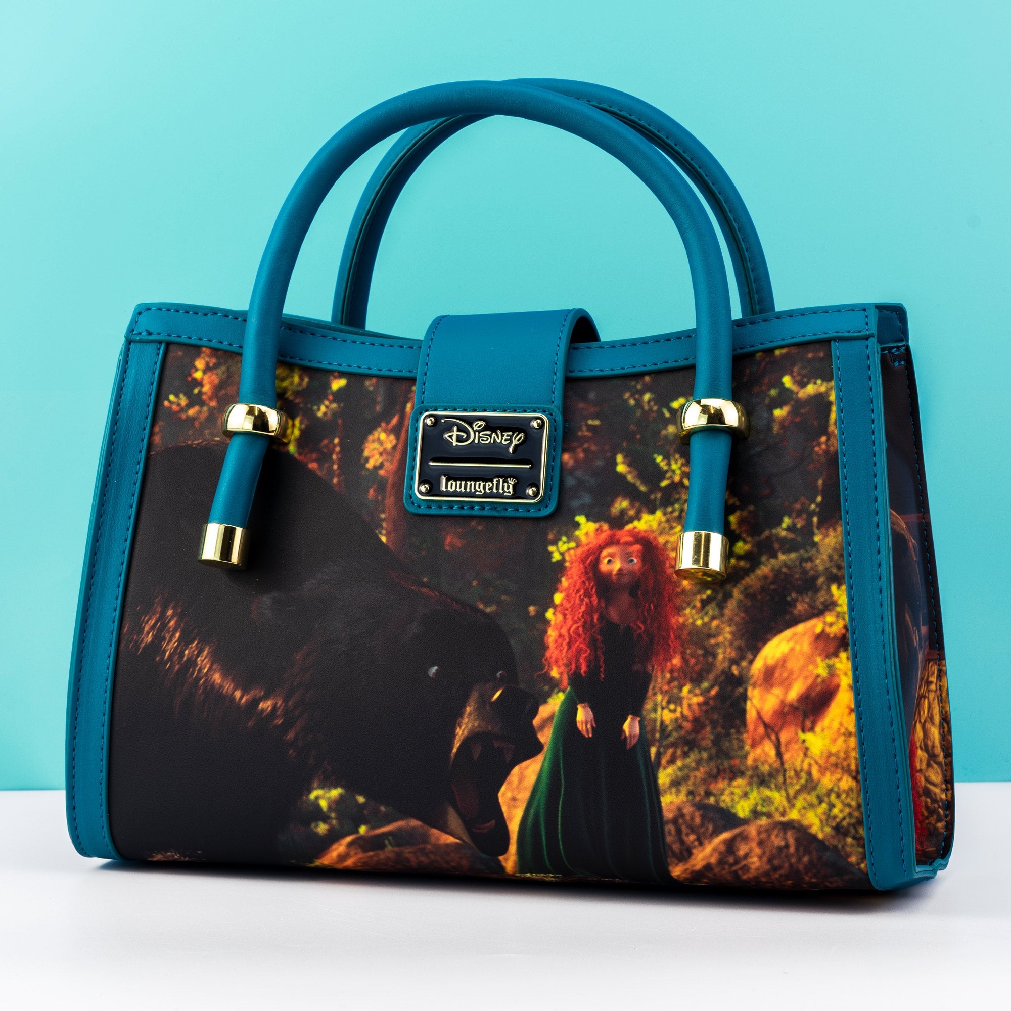 Loungefly x Disney Pixar Brave Merida Scene Crossbody Bag - GeekCore