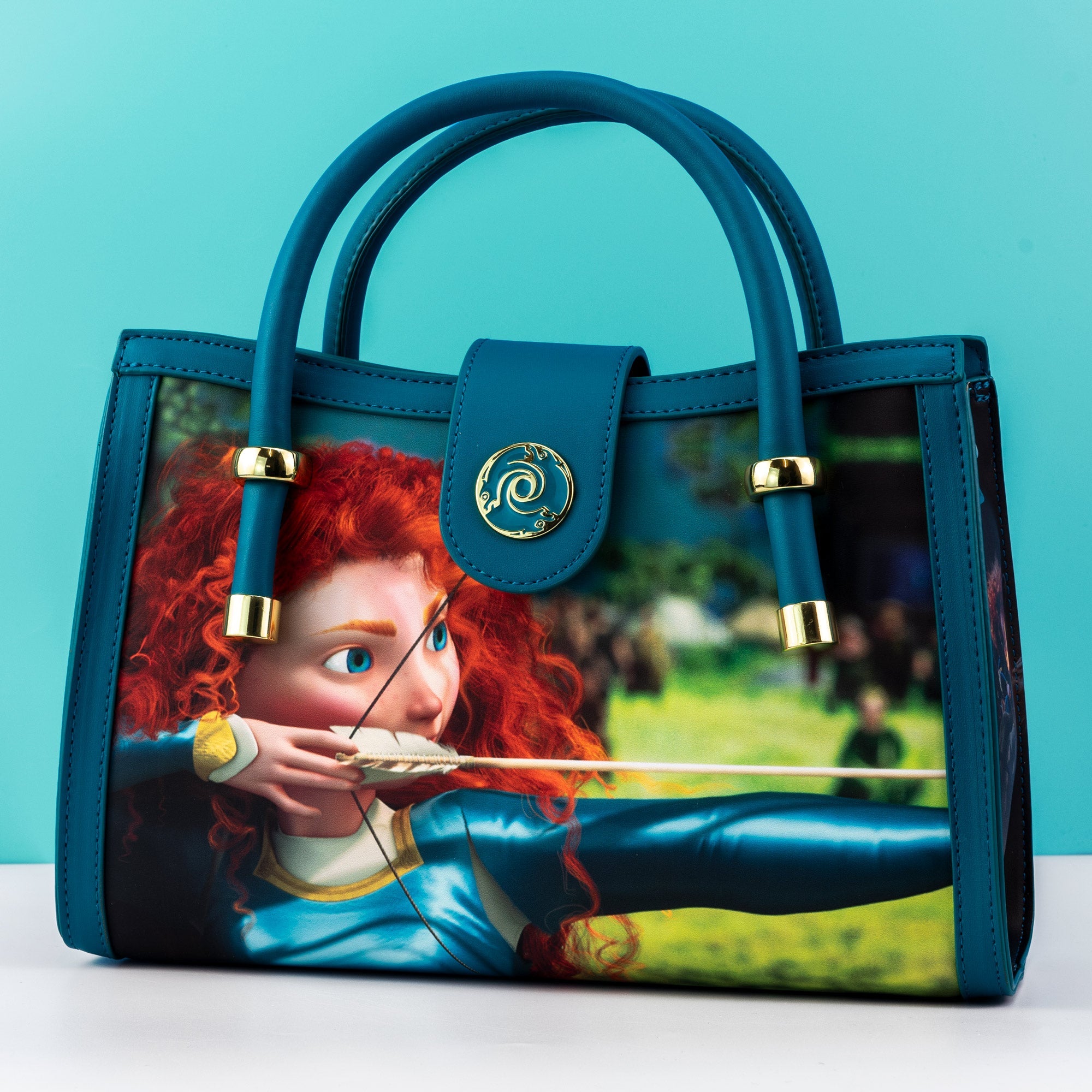 Loungefly x Disney Pixar Brave Merida Scene Crossbody Bag - GeekCore