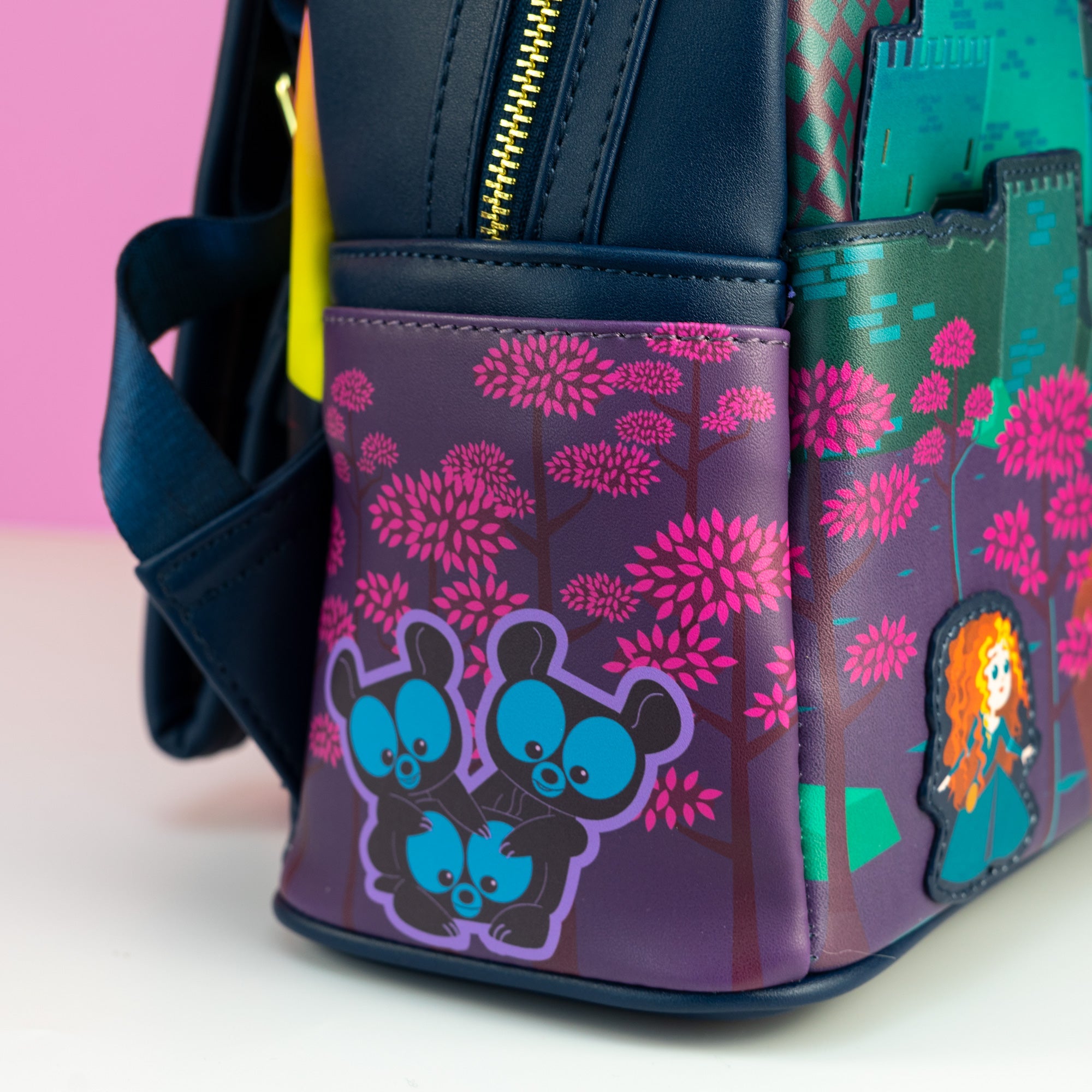 Loungefly x Disney Pixar Brave Princess Castle Mini Backpack - GeekCore